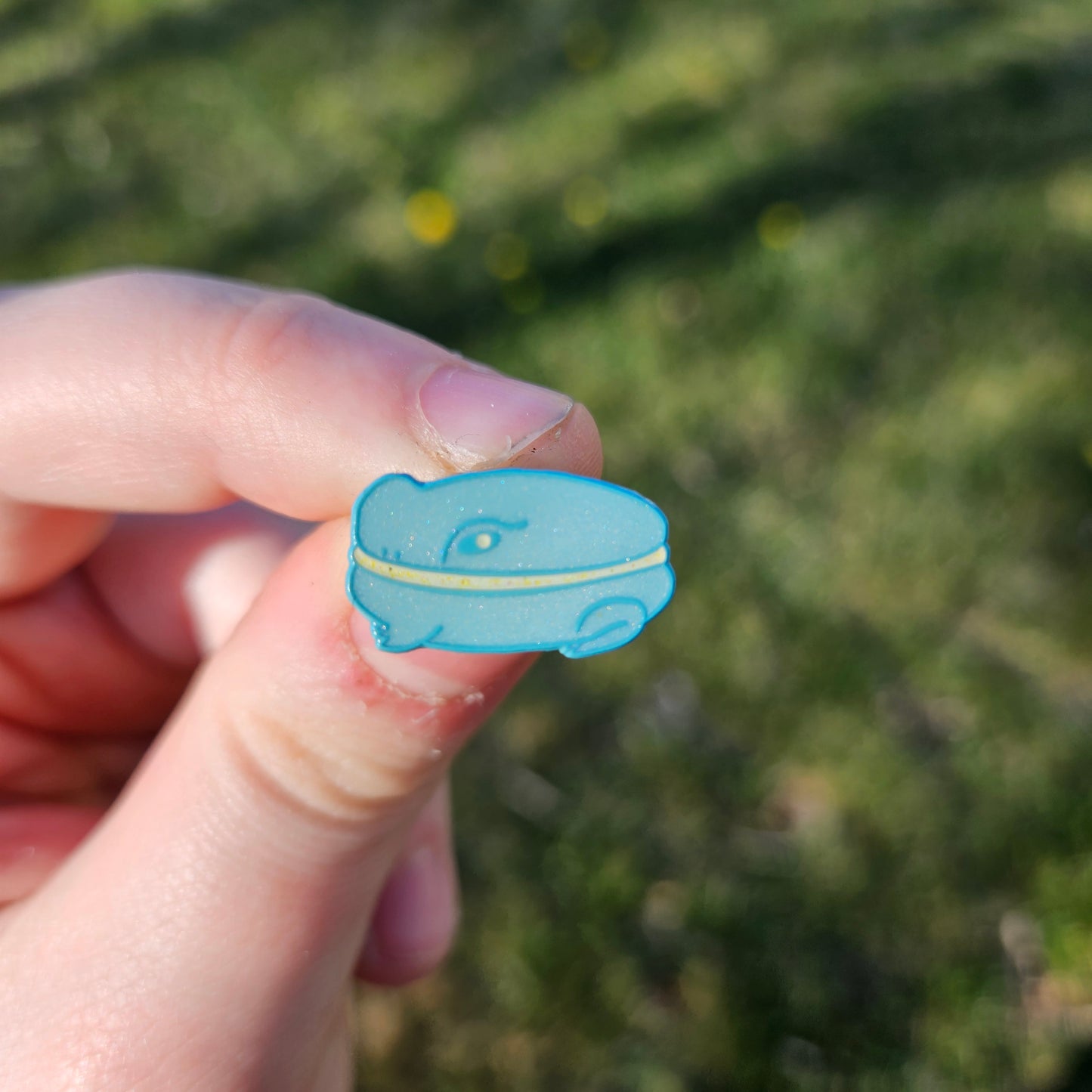 Mini Macaron Frogs Pin Set
