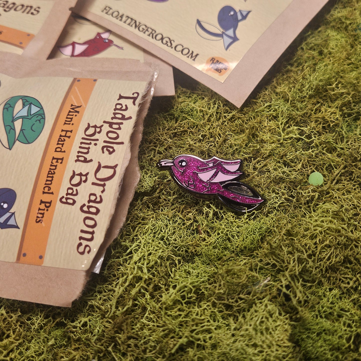 Tadpole Dragons Mini Blind Bag Pins