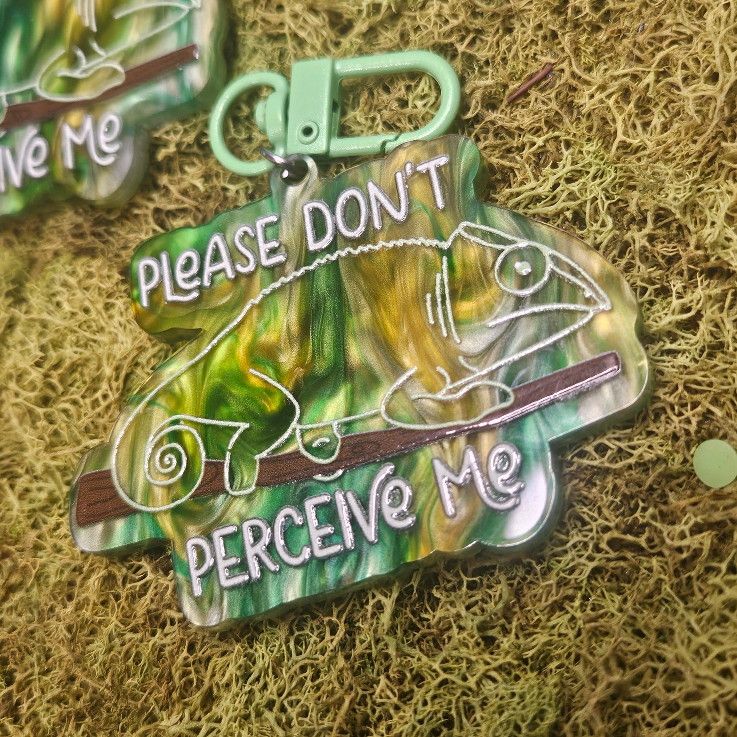 Do not Perceive me Acrylic Keychain