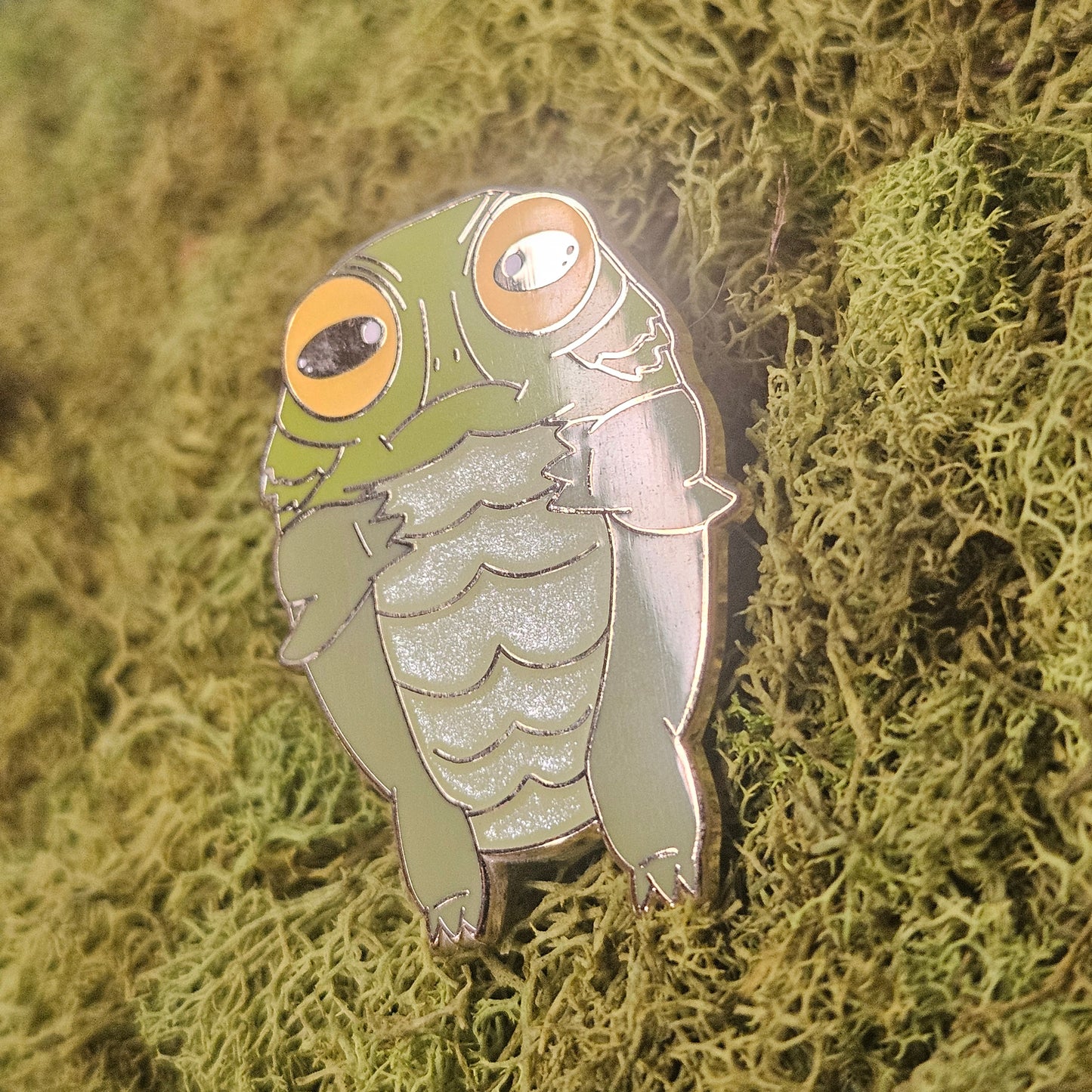 Lil' Sea Monster Enamel Pin
