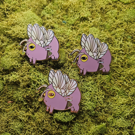 Faerie Frog Enamel Pin