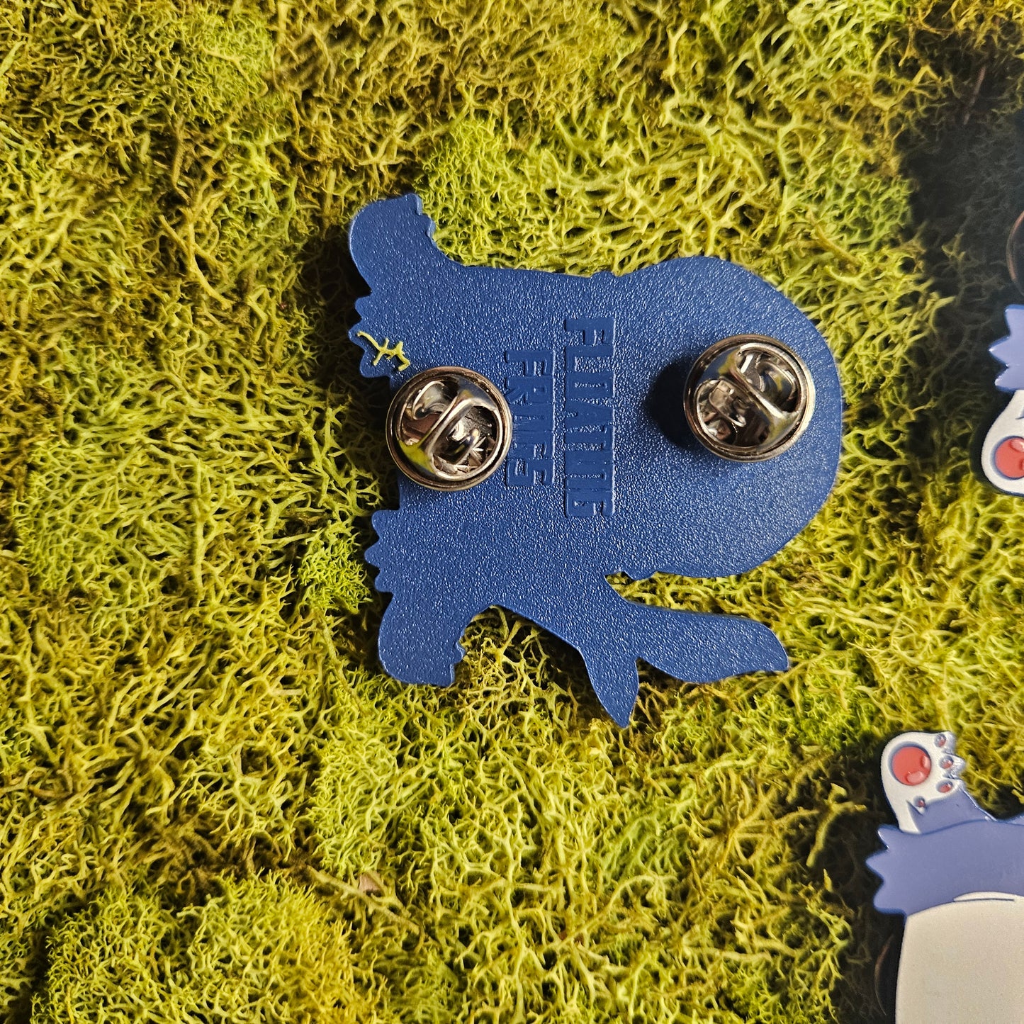 Jeffy Sitting Enamel Pin