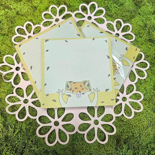 Surprise! Gecko Sticky Notes