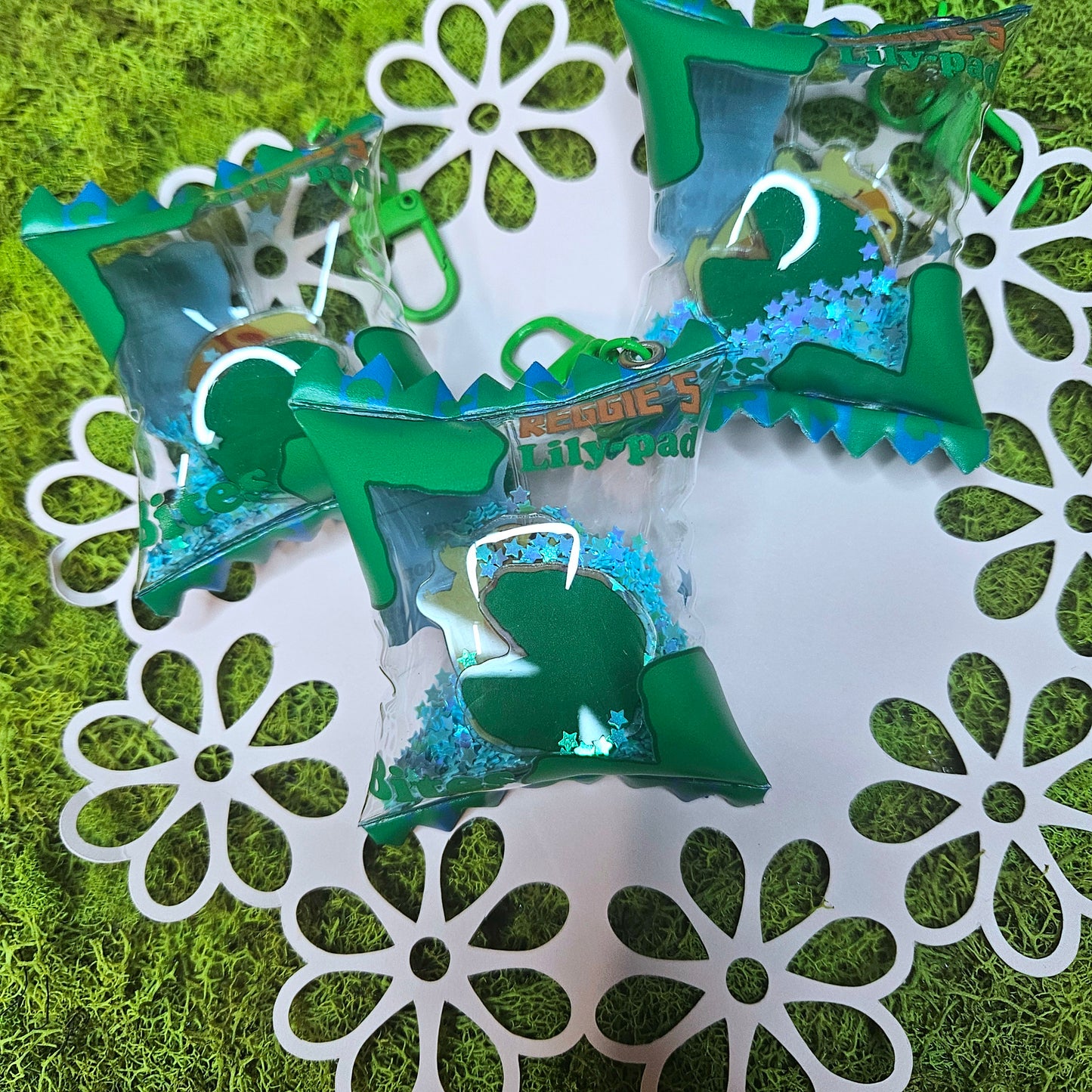 Reggie's Lilypad Bites Candy Bag Keychain
