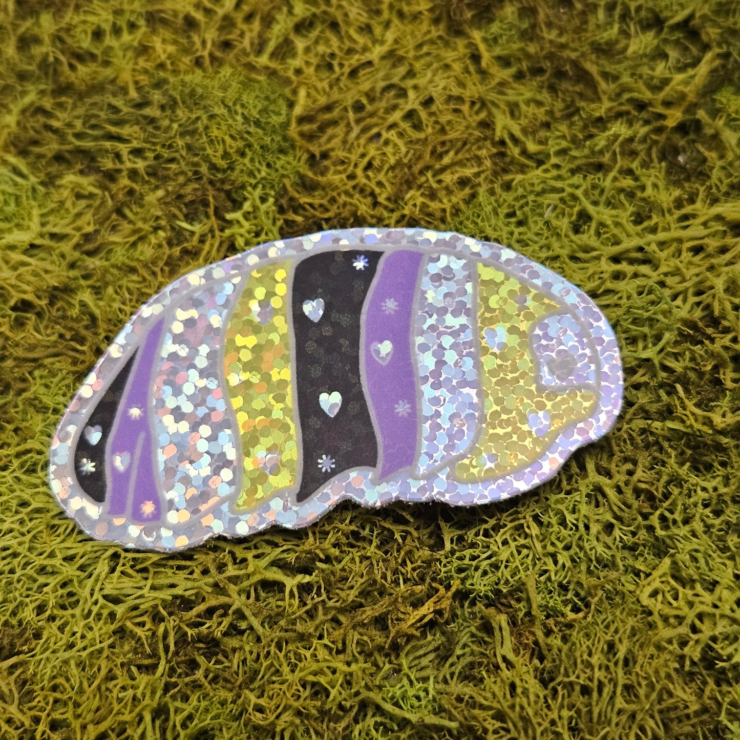 Pridesopod Glitter Stickers