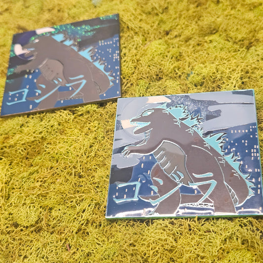 Deluxe Lizard King Enamel Pin
