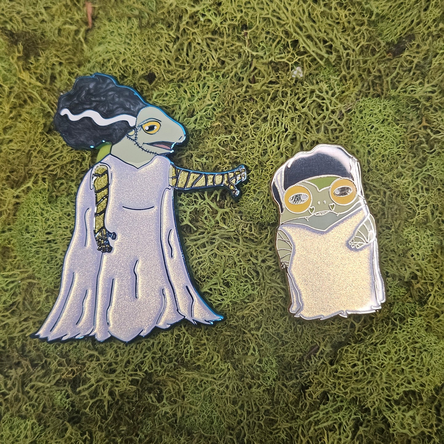 The Bride & The Monster Deluxe Pins