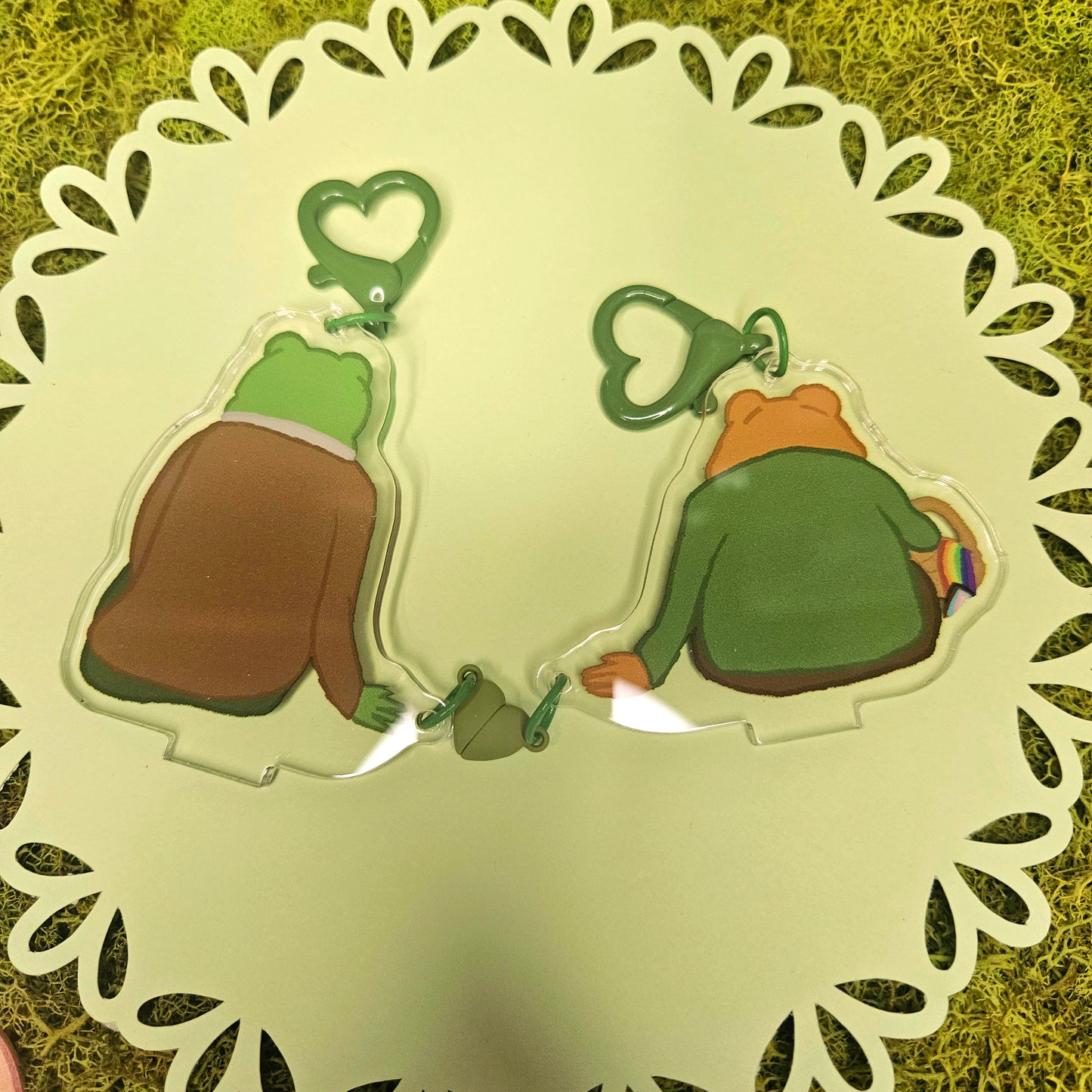 "Best Friends" Magnetic Keychain Standees