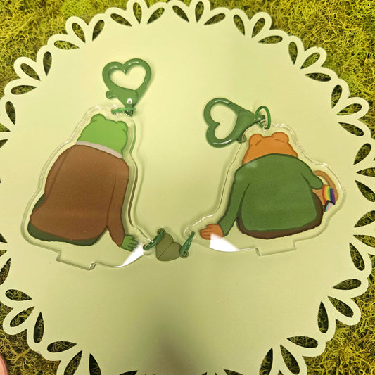 "Best Friends" Magnetic Keychain Standees