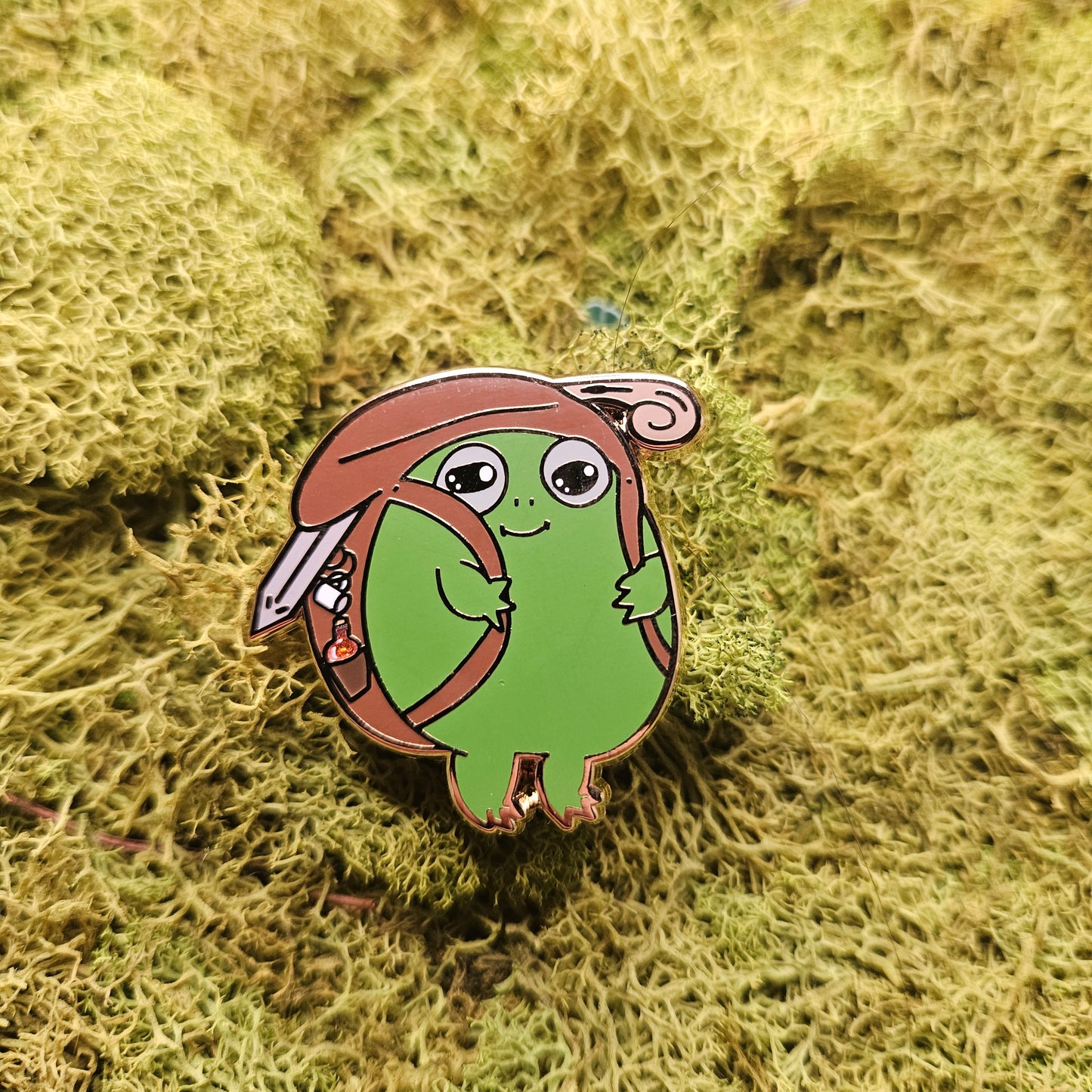 Adventure Frog Enamel Pin - LIMITED