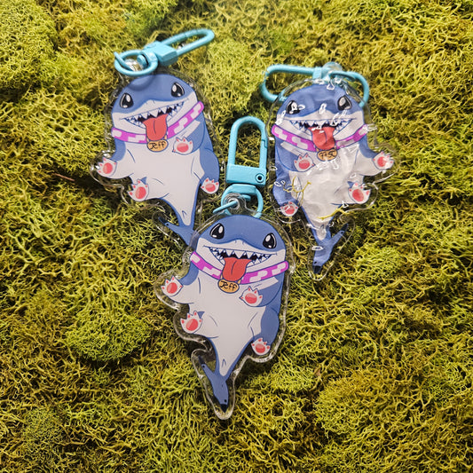 Swimmy Jeffy Wavy Acrylic Keychain
