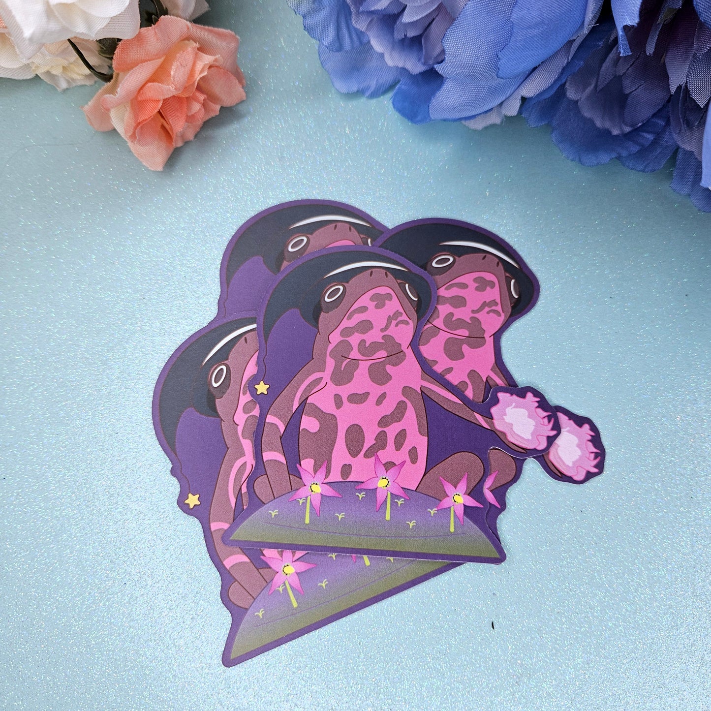 Warlock Frog Vinyl Sticker