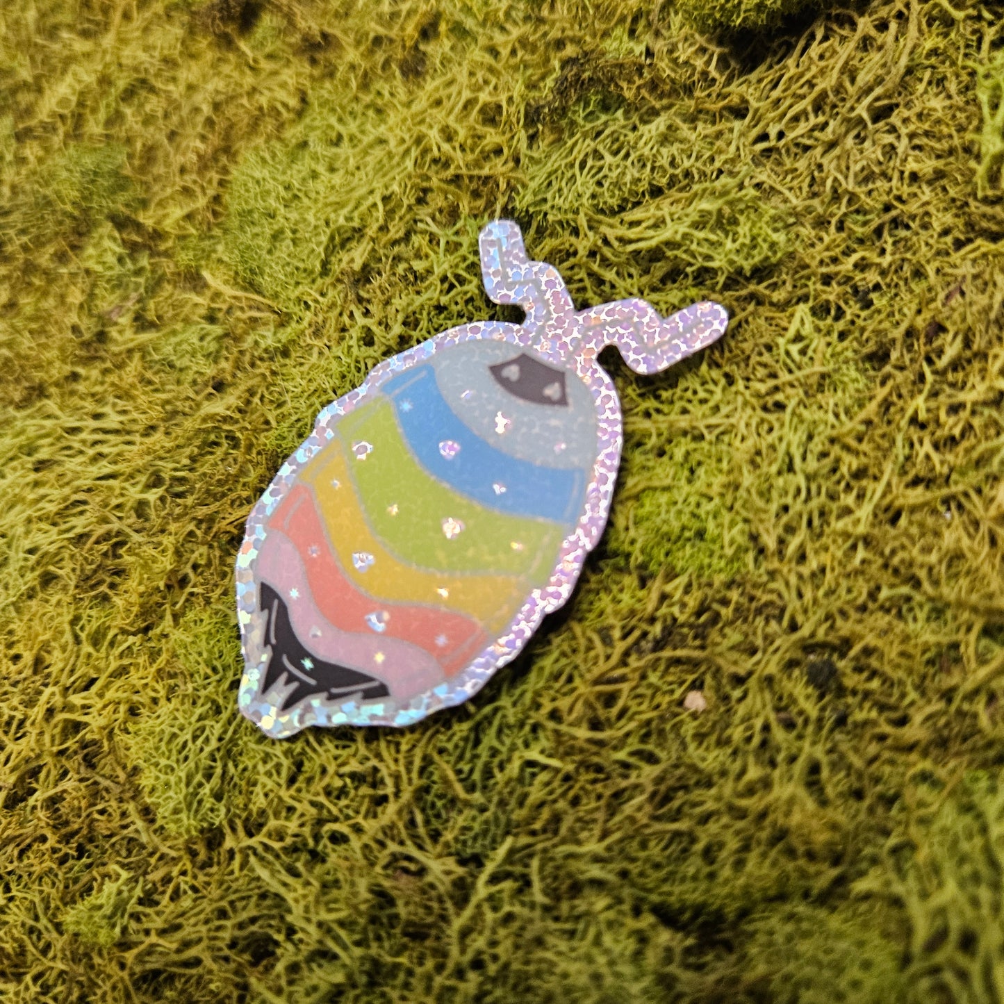 Pridesopod Glitter Stickers
